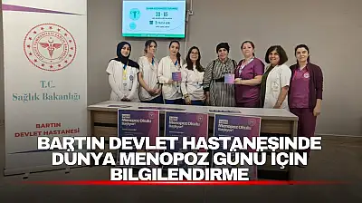 Dünya Menopoz Günü İçin Bilgilendirme Standı Kuruldu