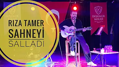 Düşünür Koleji'nden Öğretmenlere Rıza Tamer Sürprizi