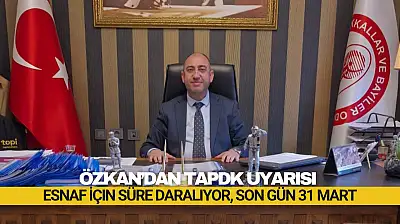 Esnaf İçin Süre Daralıyor, Son Gün 31 Mart