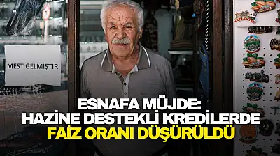 Esnafa Müjde