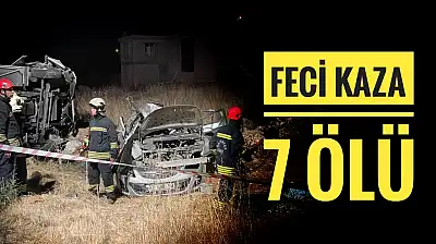Gaziantep'te feci kaza 7 ölü