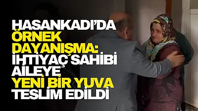 İhtiyaç Sahibi Aileye Yeni Bir Yuva Teslim Edildi