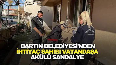 İhtiyaç Sahibi Vatandaşa Akülü Sandalye