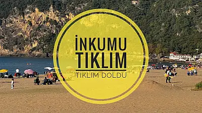 İnkumu tıklım tıklım doldu