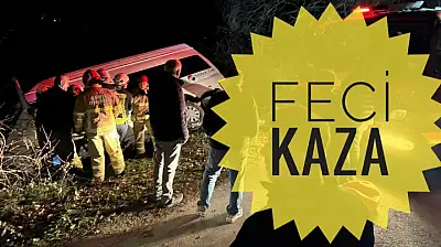 İşçi servisi kaza yaptı