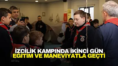 İzcilik kampında ikinci gün