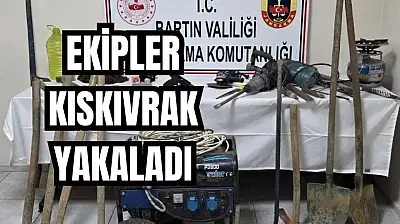 Kaçak kazı operasyonu