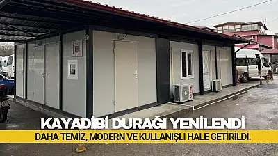 Kayadibi Durağı Yenilendi