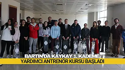Kaykay Yardımcı Antrenör Kursu Başladı