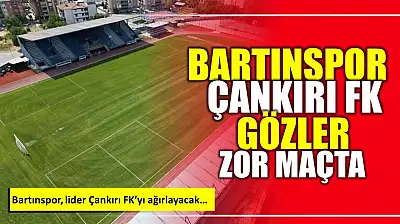 Kırmızı hattaki Bartınspor lideri ağırlayacak