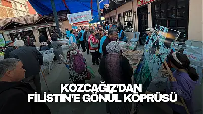 Kozcağız'dan Filistin'e Gönül Köprüsü