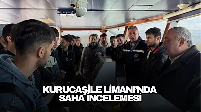 Kurucaşile Limanı'nda Saha İncelemesi