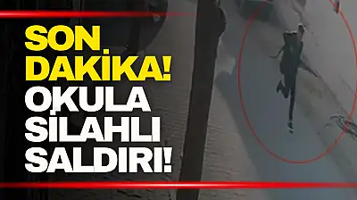 Manisa'da okul önünde silahlı saldırı: 2 yaralı