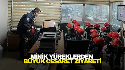 Minik Yüreklerden Büyük Cesaret Ziyareti