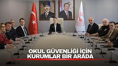 Okul Güvenliği İçin Kurumlar Bir Arada