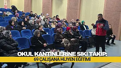 Okul Kantinlerine Sıkı Takip