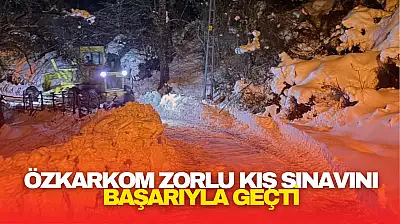 ÖZKARKOM Zorlu Kış Sınavını Başarıyla Geçti