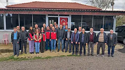 Tarım ekiplerinden köylerde Cuma buluşması etkinliği
