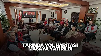 Tarımda Yol Haritası Masaya Yatırıldı