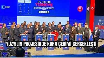 TOKİ'de hak sahipleri belli oldu