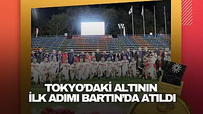 Tokyo'daki Altının İlk Adımı Bartın'da Atıldı