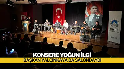 Türk Halk Müziği Konserine Yoğun İlgi