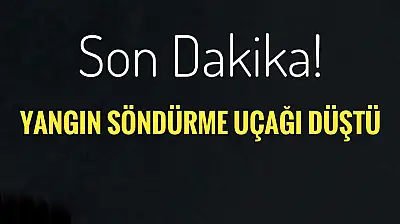 Uçağımız düştü