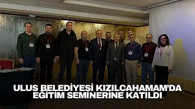 Ulus Belediyesi Kızılcahamam'da