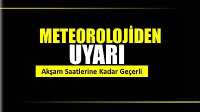 Uyarı devam ediyor