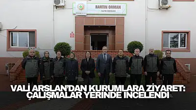 Vali Arslan'dan Kurumlara Ziyaret
