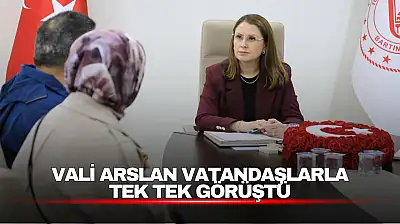 Vali Nurtaç Arslan Vatandaşların Taleplerini Dinledi