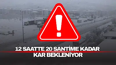 Valilikten Kar Uyarısı