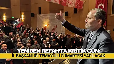 Yeniden Refah'ta Bartın İçin Kritik Gün