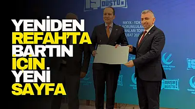 Yeniden Refah'ta Bartın İçin Yeni Sayfa