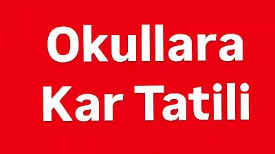 Zonguldak ve Karabük'te kar tatili