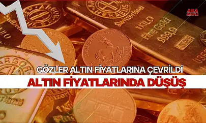 Altın Fiyatlarında Düşüş