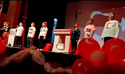 Çaydüzü İlkokulu Öğrencilerinden Muhteşem Gece