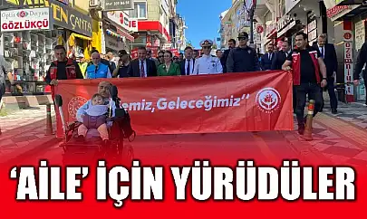 Cumhuriyet Meydanında aile vurgusu