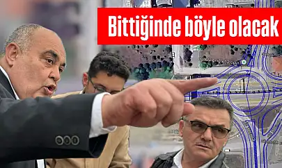 İşte yapılan akıllı kavşak