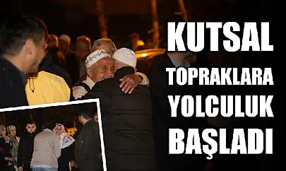 Kafileye dualı uğurlama