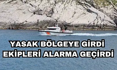 Sahil Güvenlik uzaklaştırdı