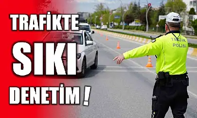 Trafikte ceza yağdı