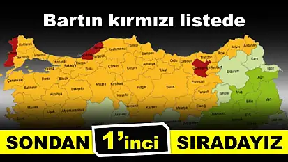 Bartın son sırada