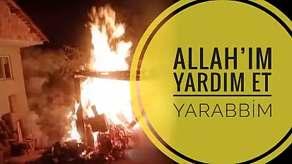 Bu sözlerle yardım diledi