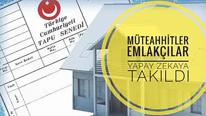 Gayrimenkul alanlar ve satanlar bu habere dikkat