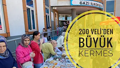 Gazi İlkokulu'ndan büyük kermes