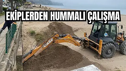 İnkumu'nda sezon hazırlıkları