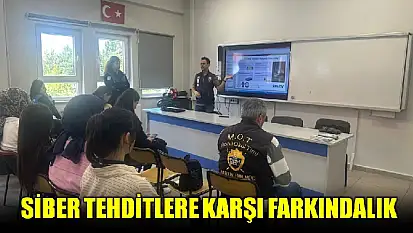 Öğrencilere siber güvenlik eğitimi verildi