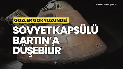 Sovyet Kapsülü Bartın'a Düşebilir