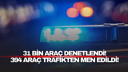 Bartın'da Ocak Ayında 31 Bin Araç Denetlendi